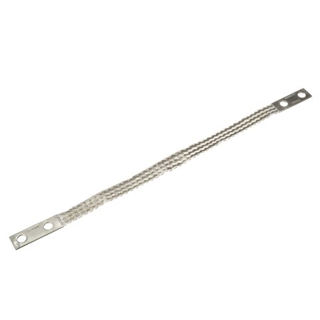 Panduit Braided Bonding Strap, Two-Hole, Non-Insul, 84 kcmil, 2, B1S24N0084 B1S24N0084